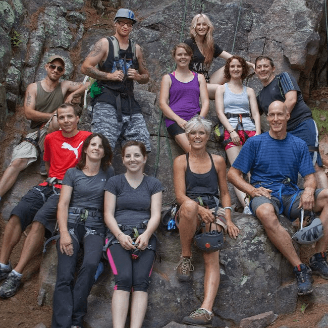 Group Rock Climbing